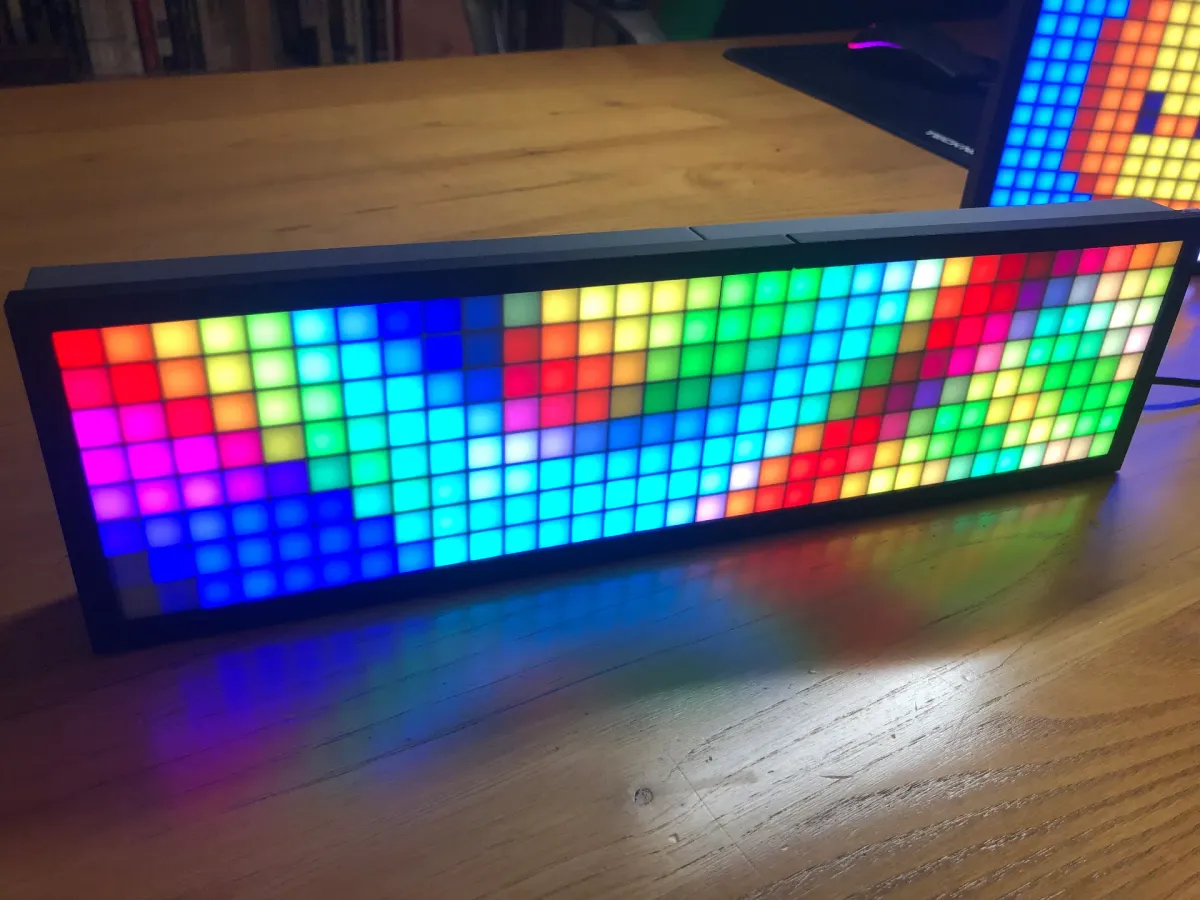 Marco con difusor para matriz de leds