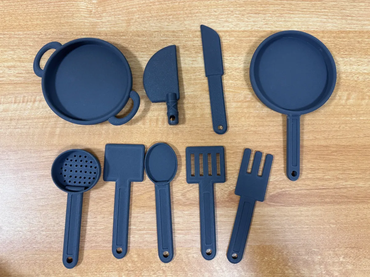 Juego de utensilios de cocina para chicos