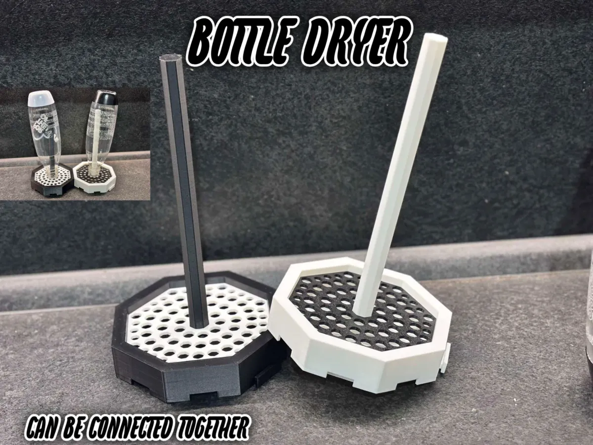 Escurridor de mamaderas con soporte elevado