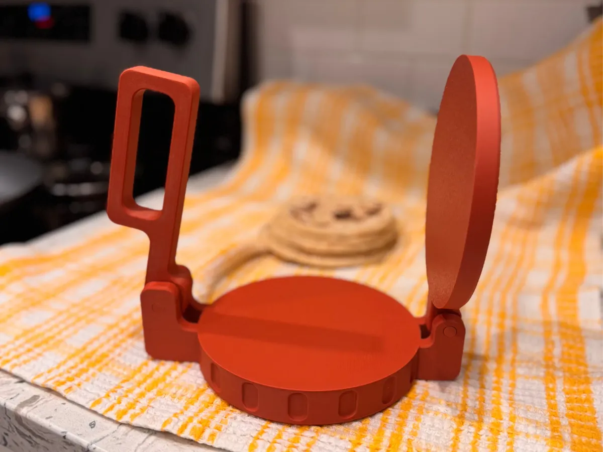 Prensa de tortillas con palanca