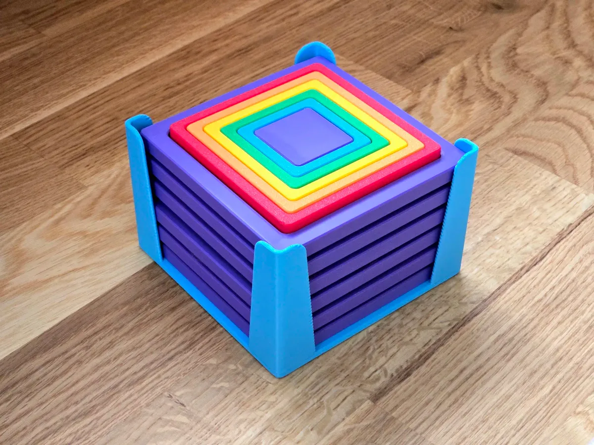 Discos de encastre con figuras caladas