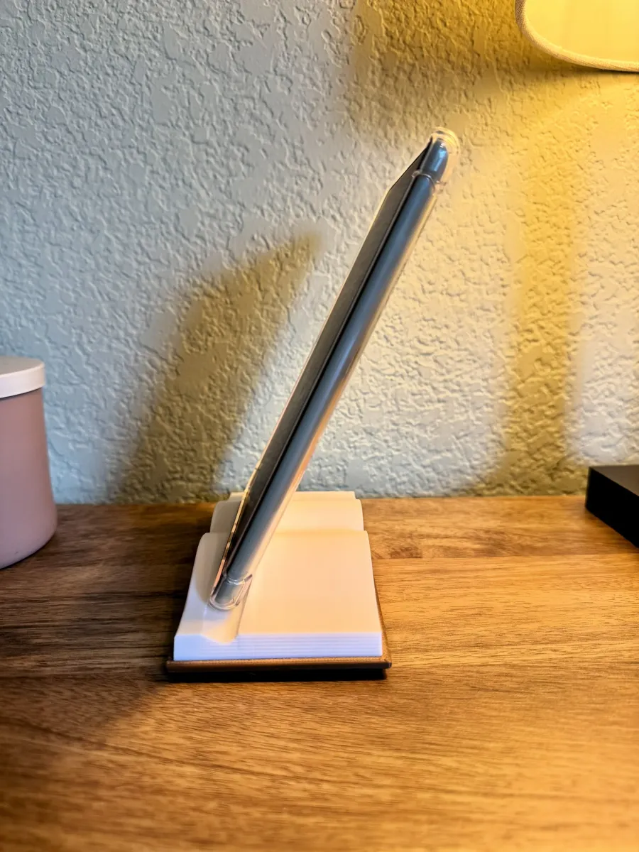Apoyo para lector electrónico con forma de libro