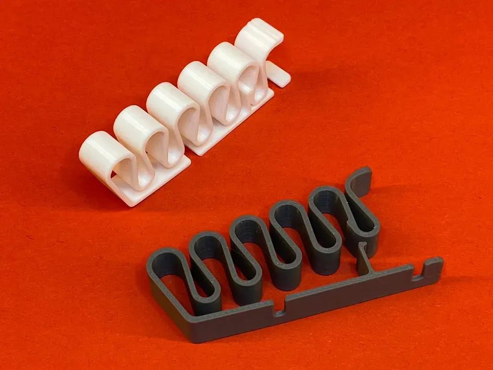 Clips sujetacables para borde de escritorio