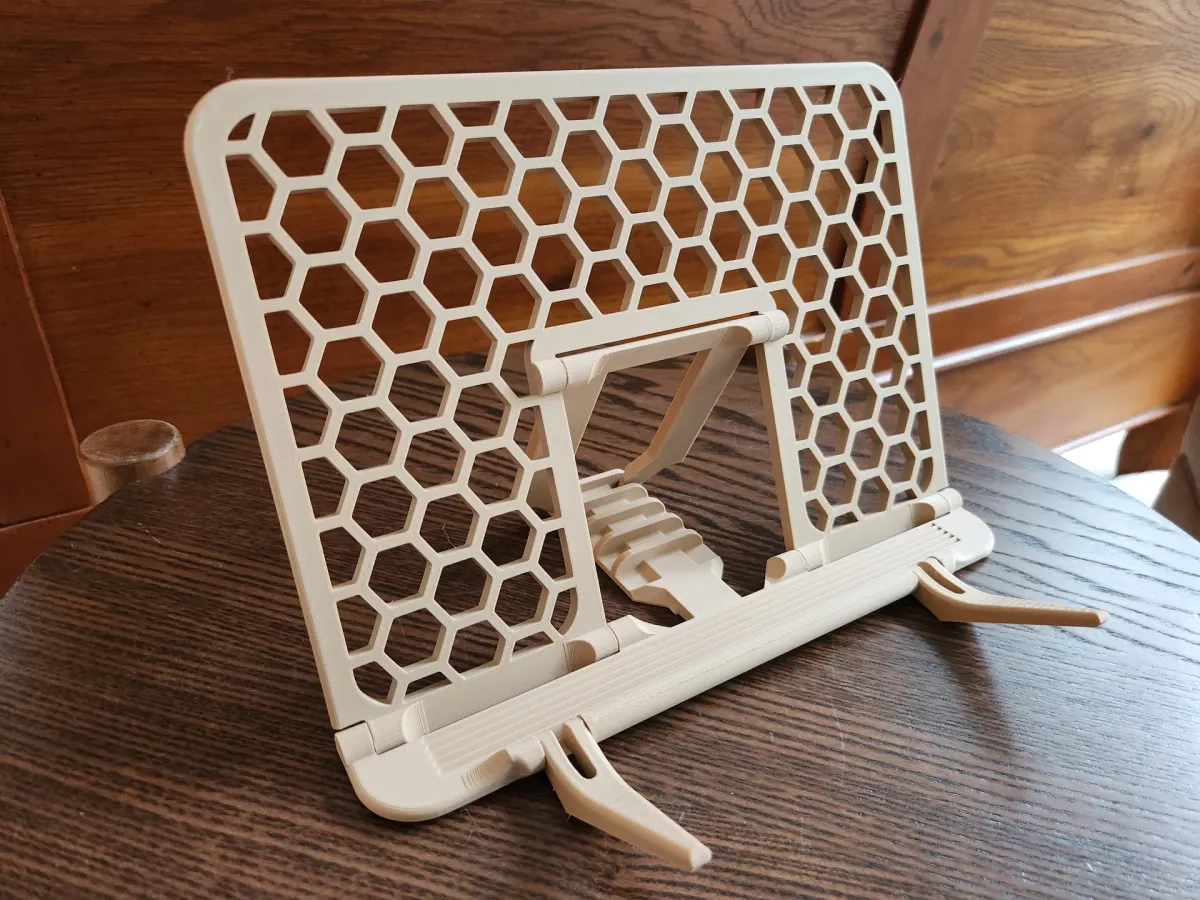 Atril plegable para libro o tablet