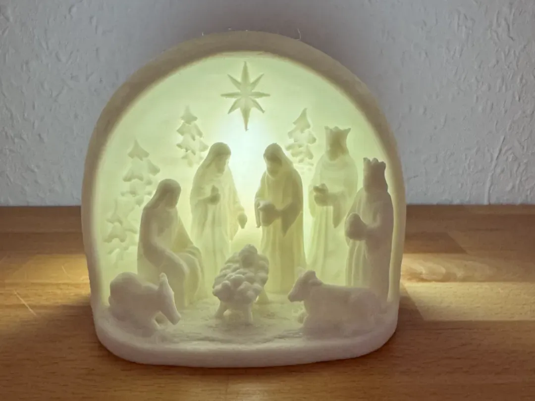 Pesebre completo de figuras chicas