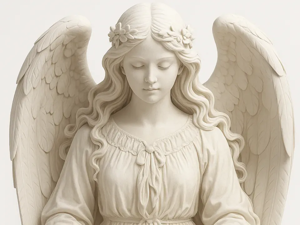 Adorno colgante del ángel de la guarda
