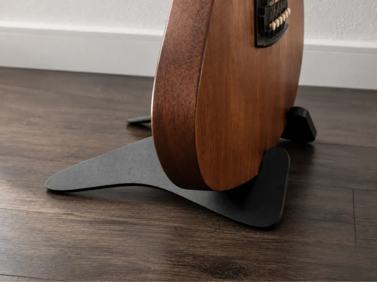 Atril de piso para guitarra