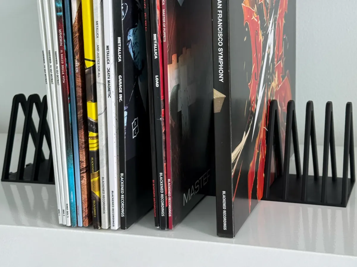 Sistema modular para guardar discos de vinilo