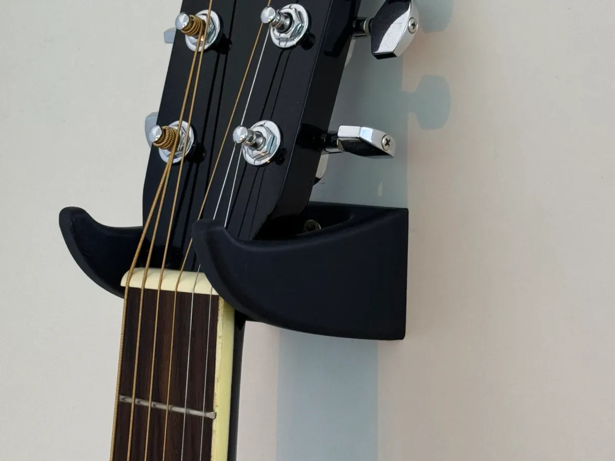 Soporte de pared reforzado para guitarra
