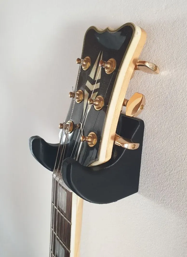 Colgador de pared para guitarra con tornillos