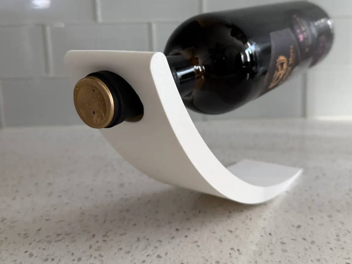 Soporte de equilibrio para botella suspendida
