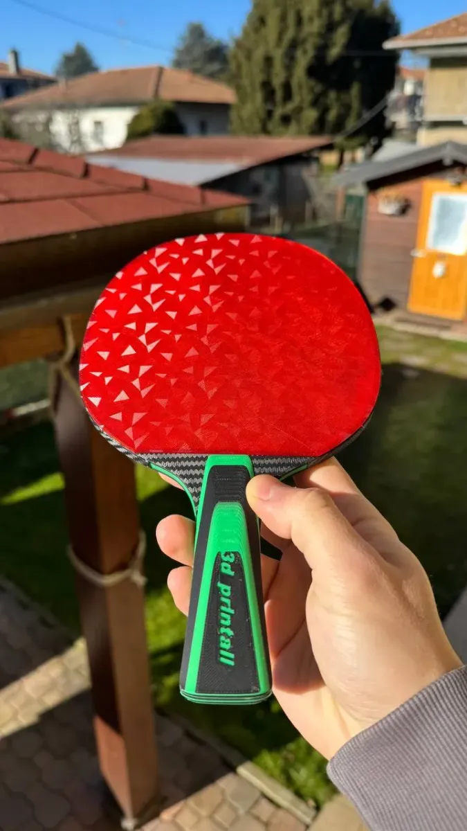 Paleta de tenis de mesa de una pieza