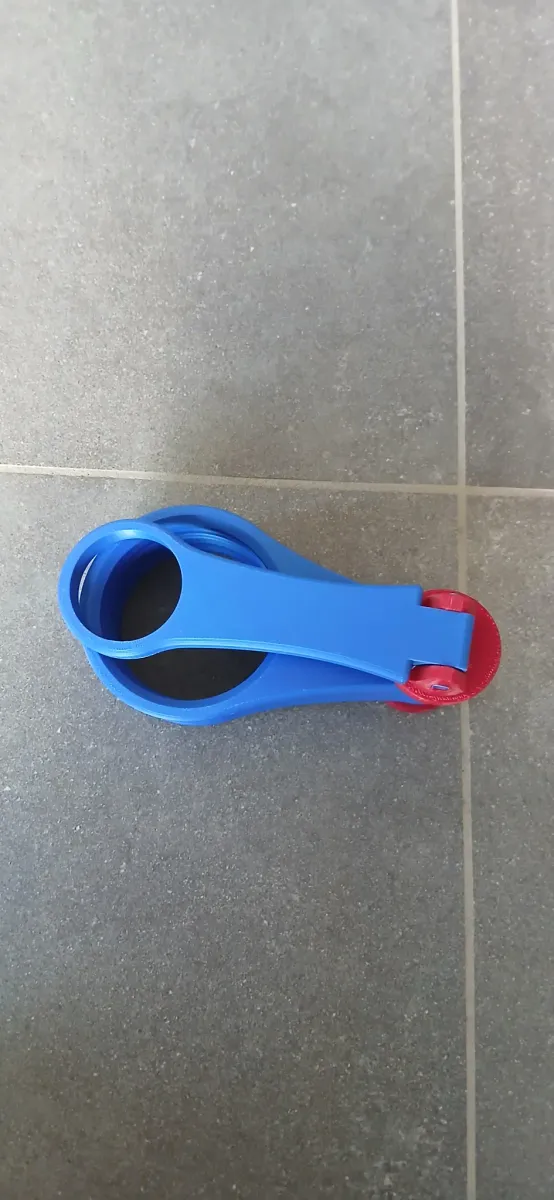 Bandeja plegable para seis vasos