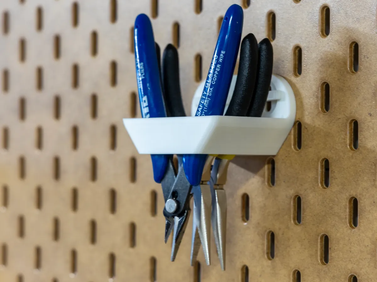 Portaherramientas múltiple para panel perforado
