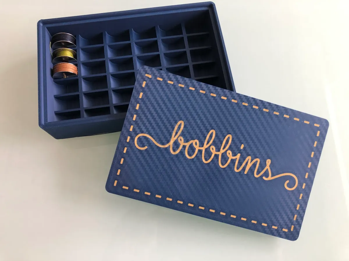 Caja para bobinas con tapa a presión