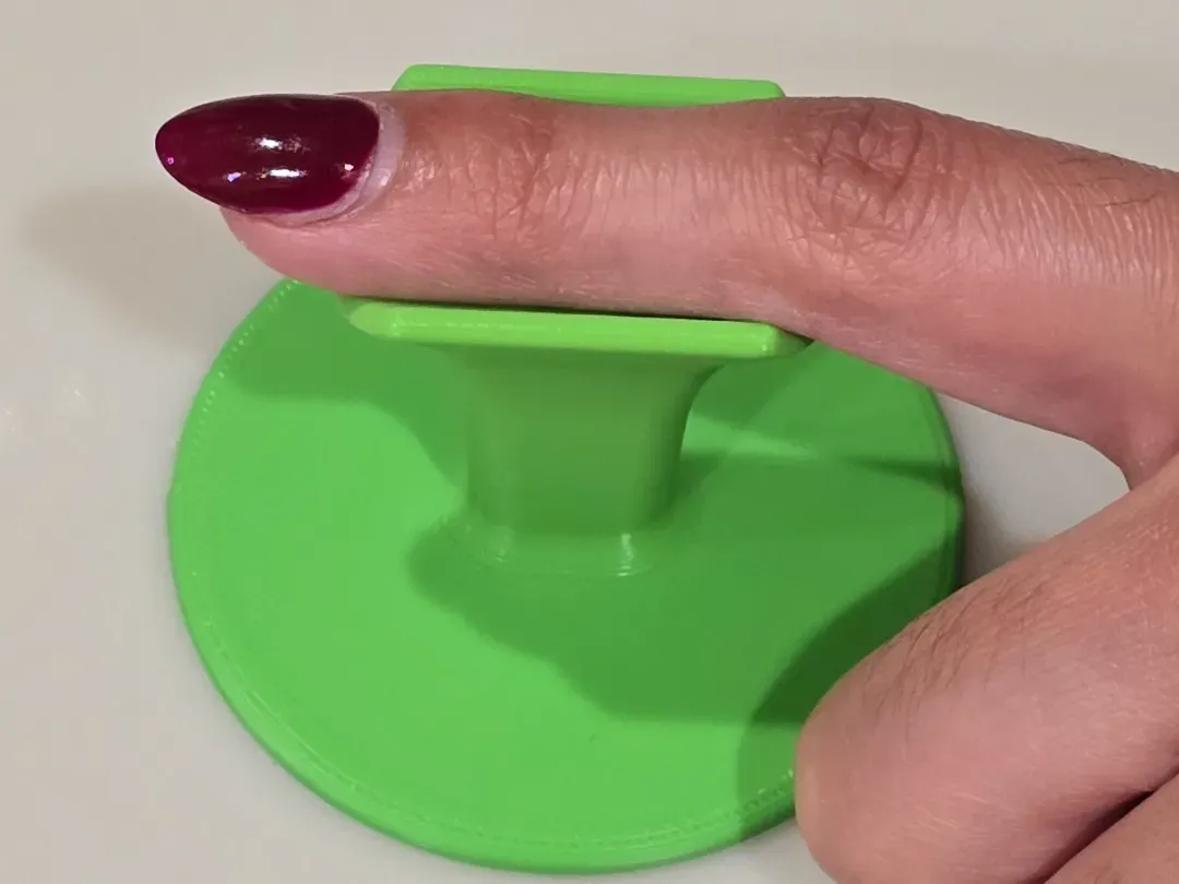 Apoyo de dedos para manicura