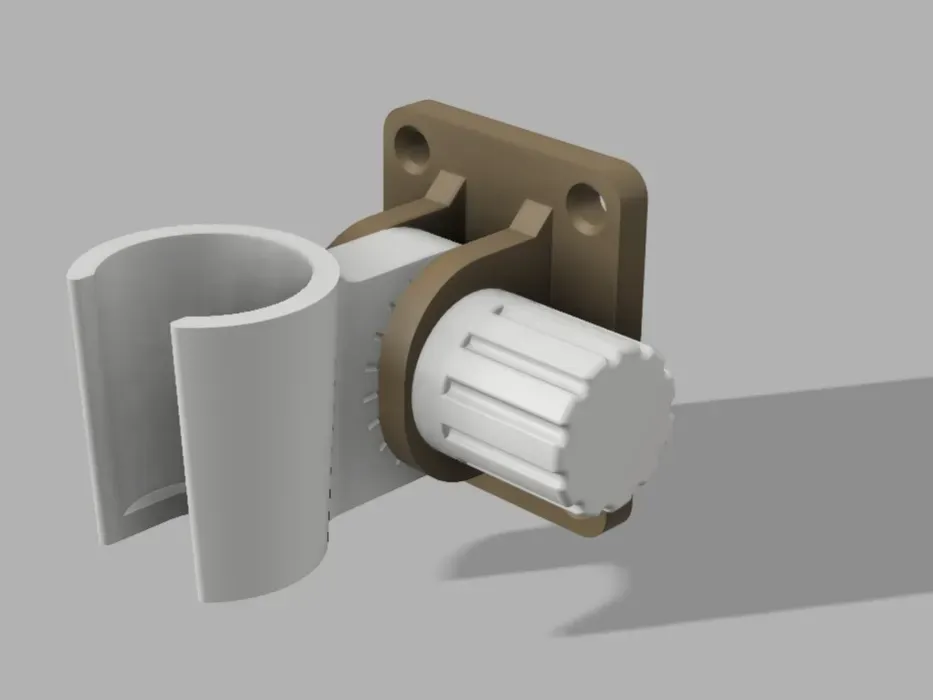 Soporte regulable para flor de ducha