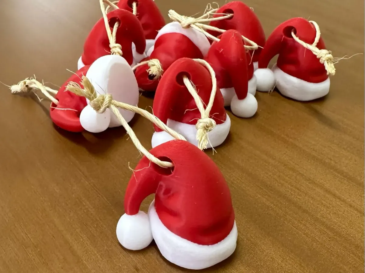 Gorro navideño colgante para el arbolito