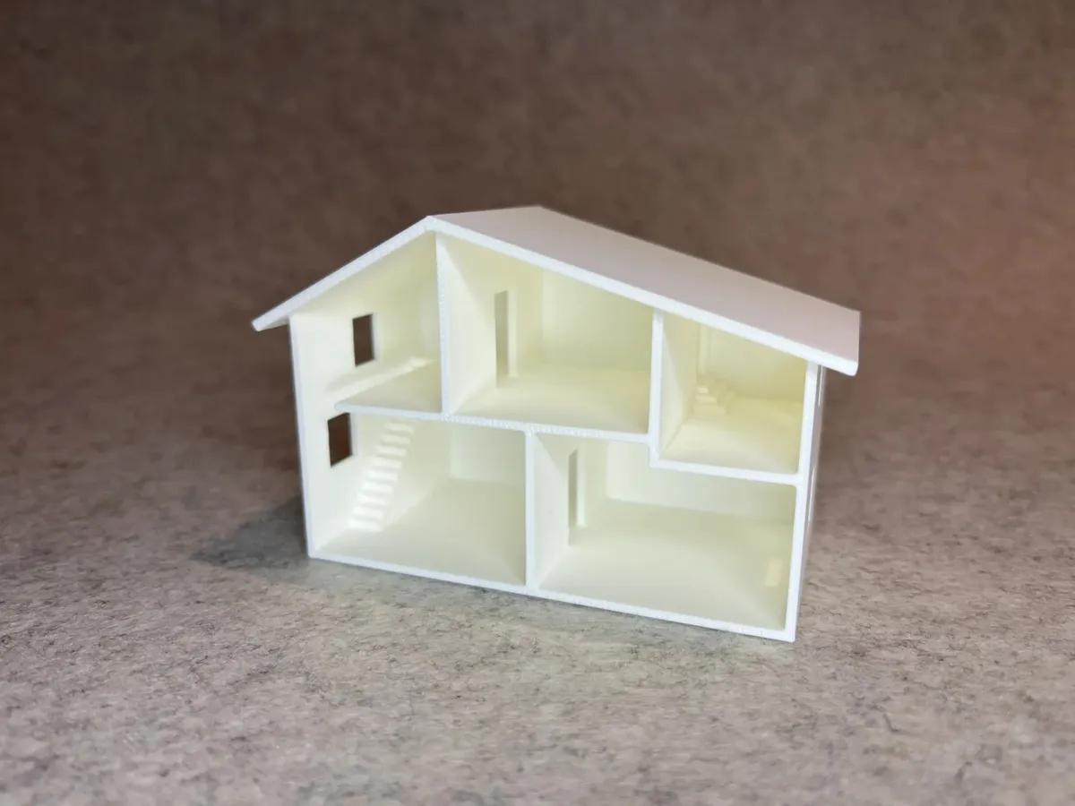Casa de muñecas en miniatura escala 1:144