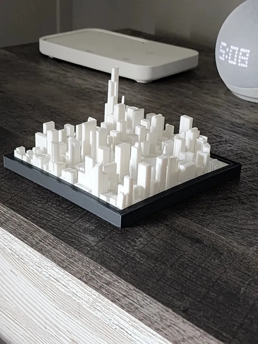 Maqueta en relieve de la ciudad de Chicago