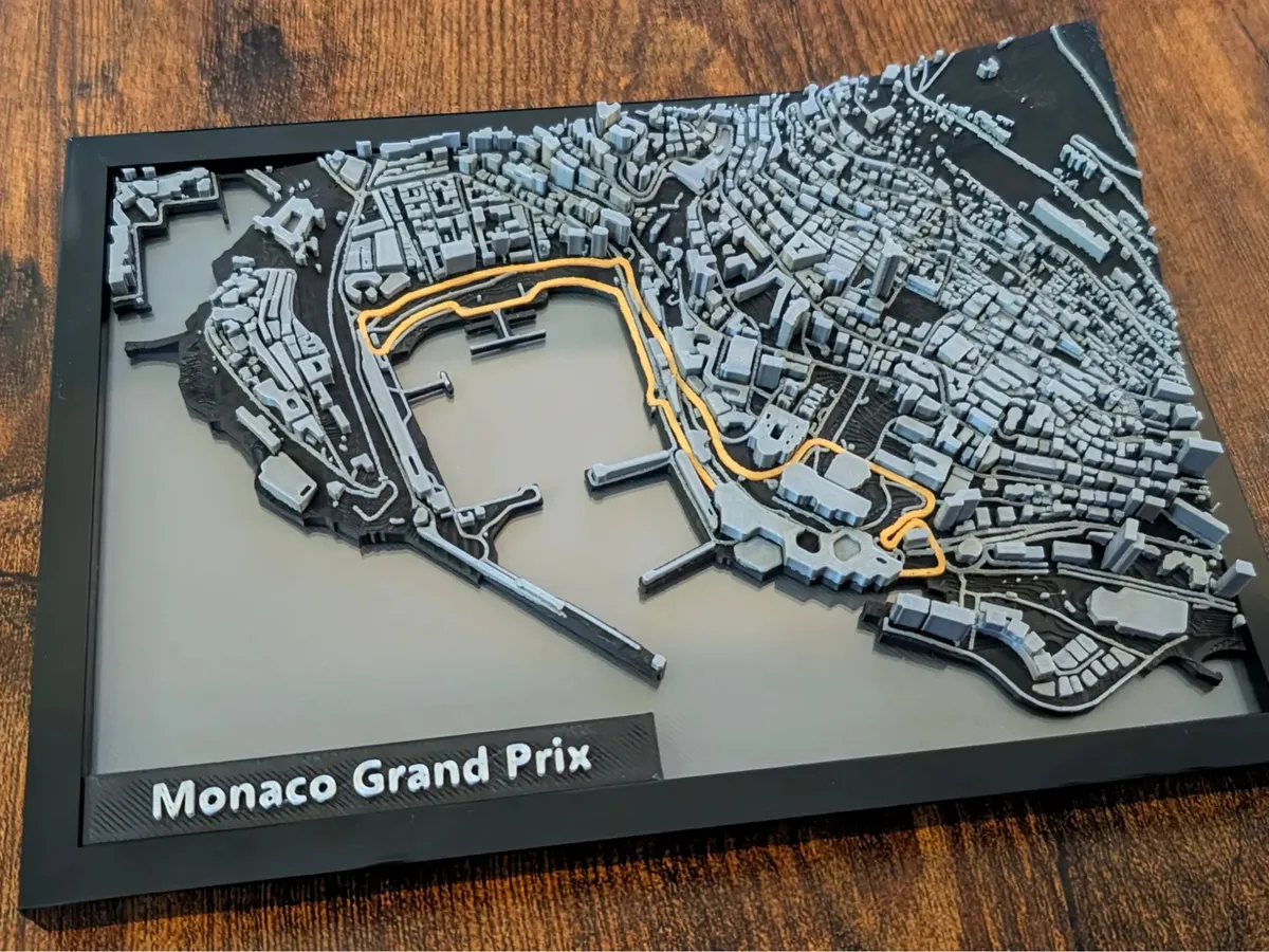 Maqueta en miniatura del principado de Mónaco