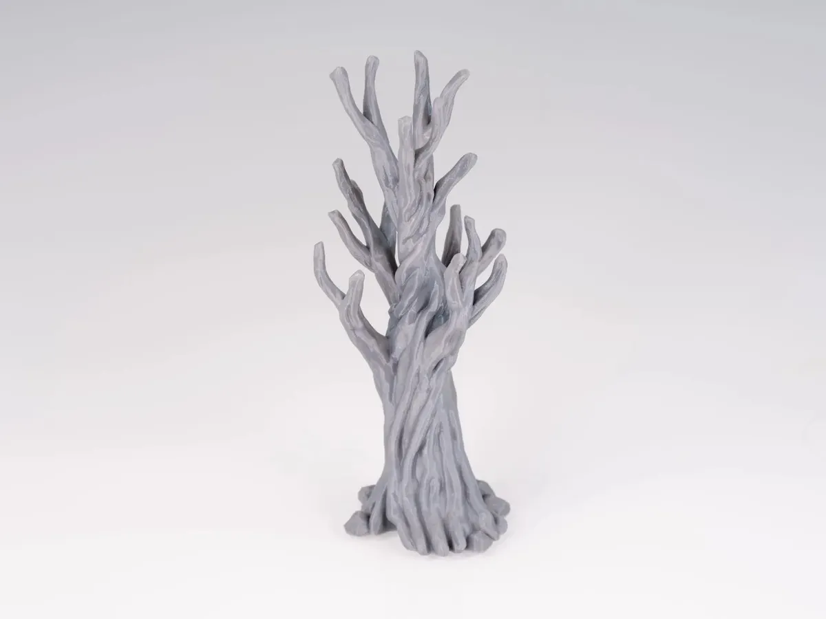 Árbol suelto en miniatura para dioramas