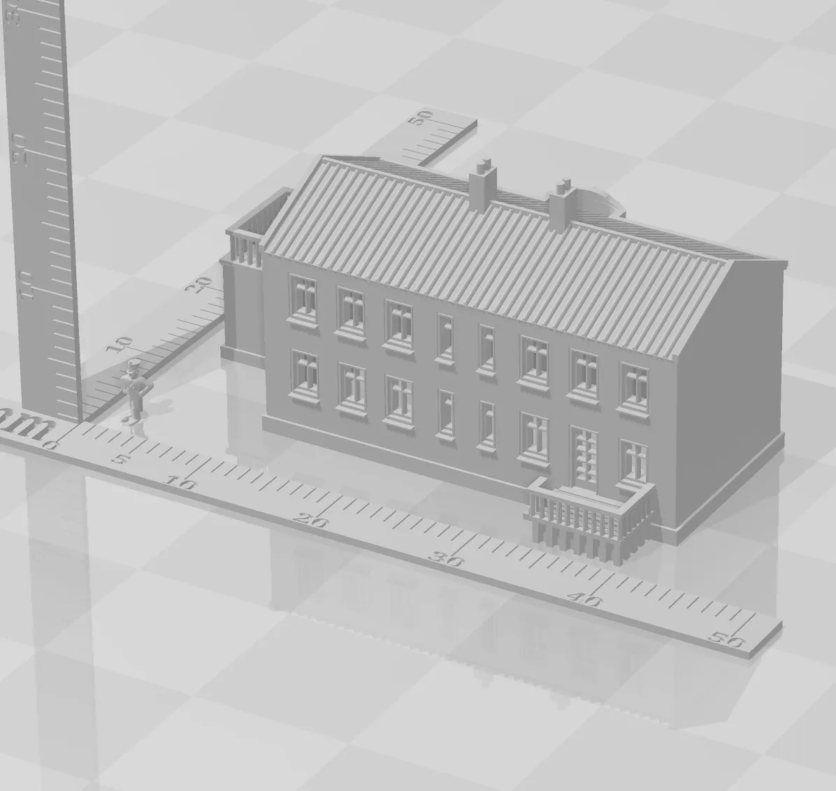 Manzana vecina completa, escala 1:500