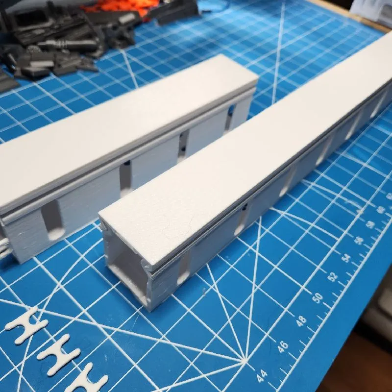 Pasacables de borde para base