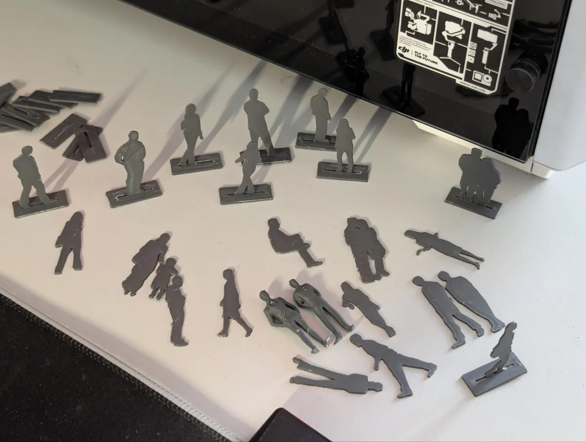 Hidrante para maqueta, escala 1:50