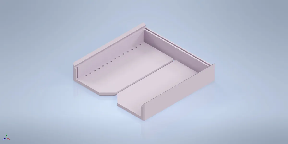 Separador apilable para transportar maquetas