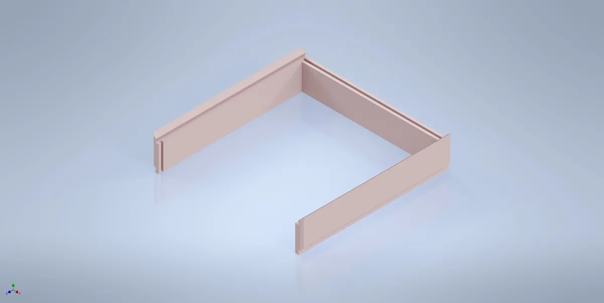 Traba de tapa para caja de transporte