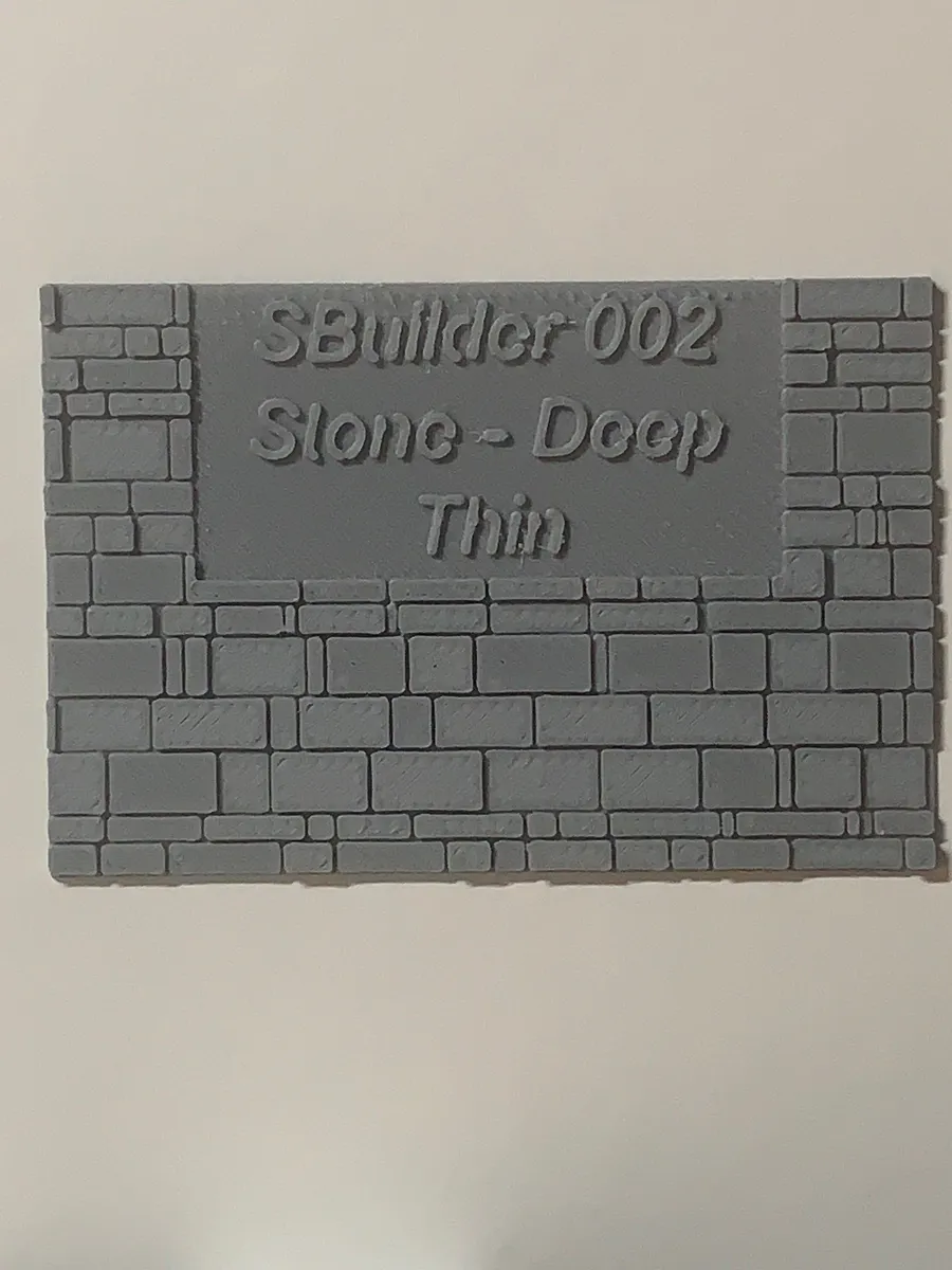 Placa de textura de piedra partida, escala 1:100