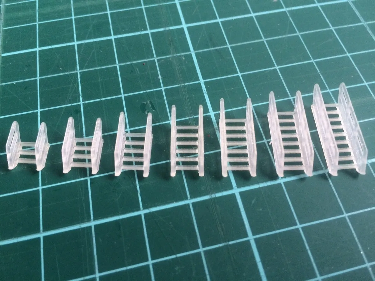 Kit de elementos normativos, escala 1:100 · 6 piezas