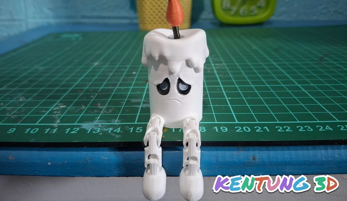 Velita articulada con carita