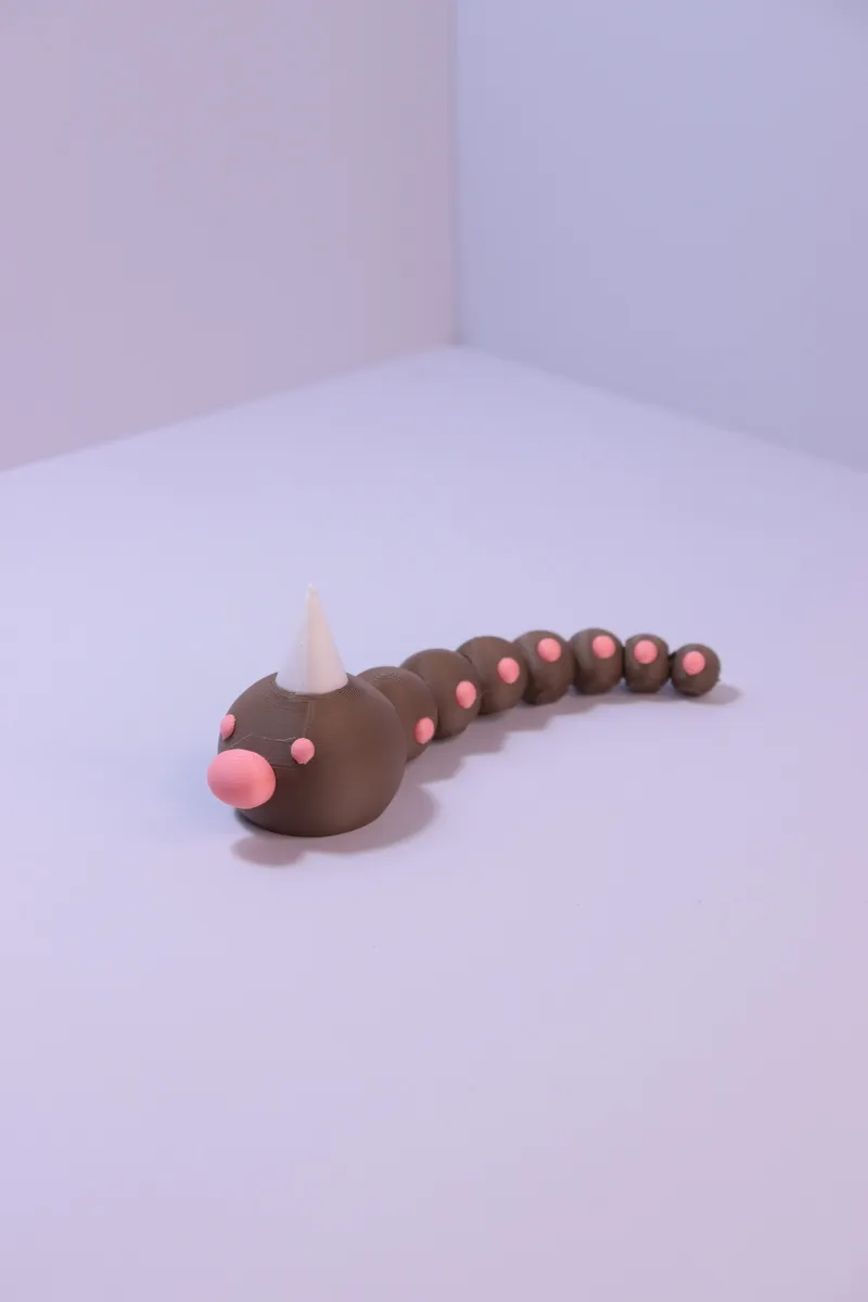 Oruga flexible articulada