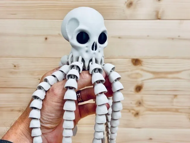Pulpo calavera articulado