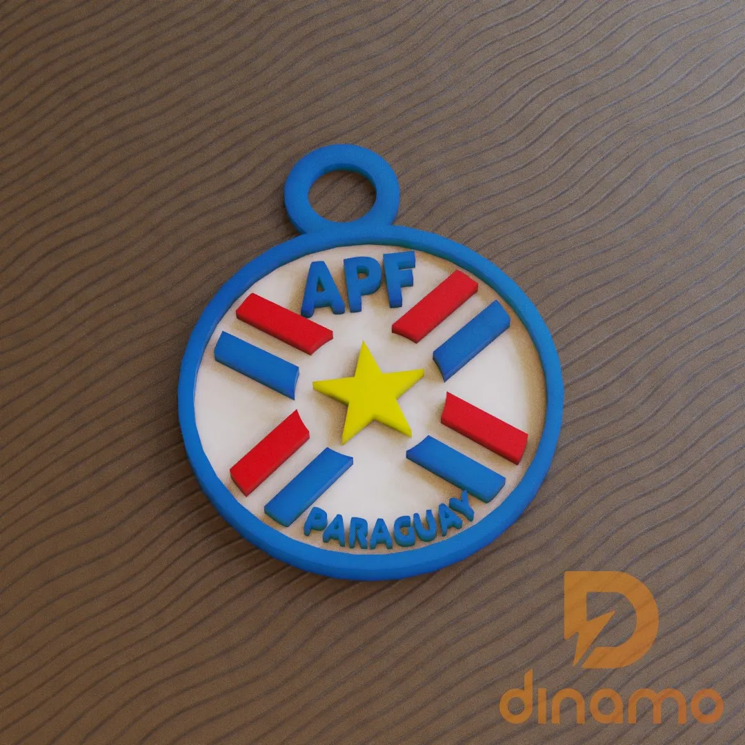 Llavero de la selección de Paraguay