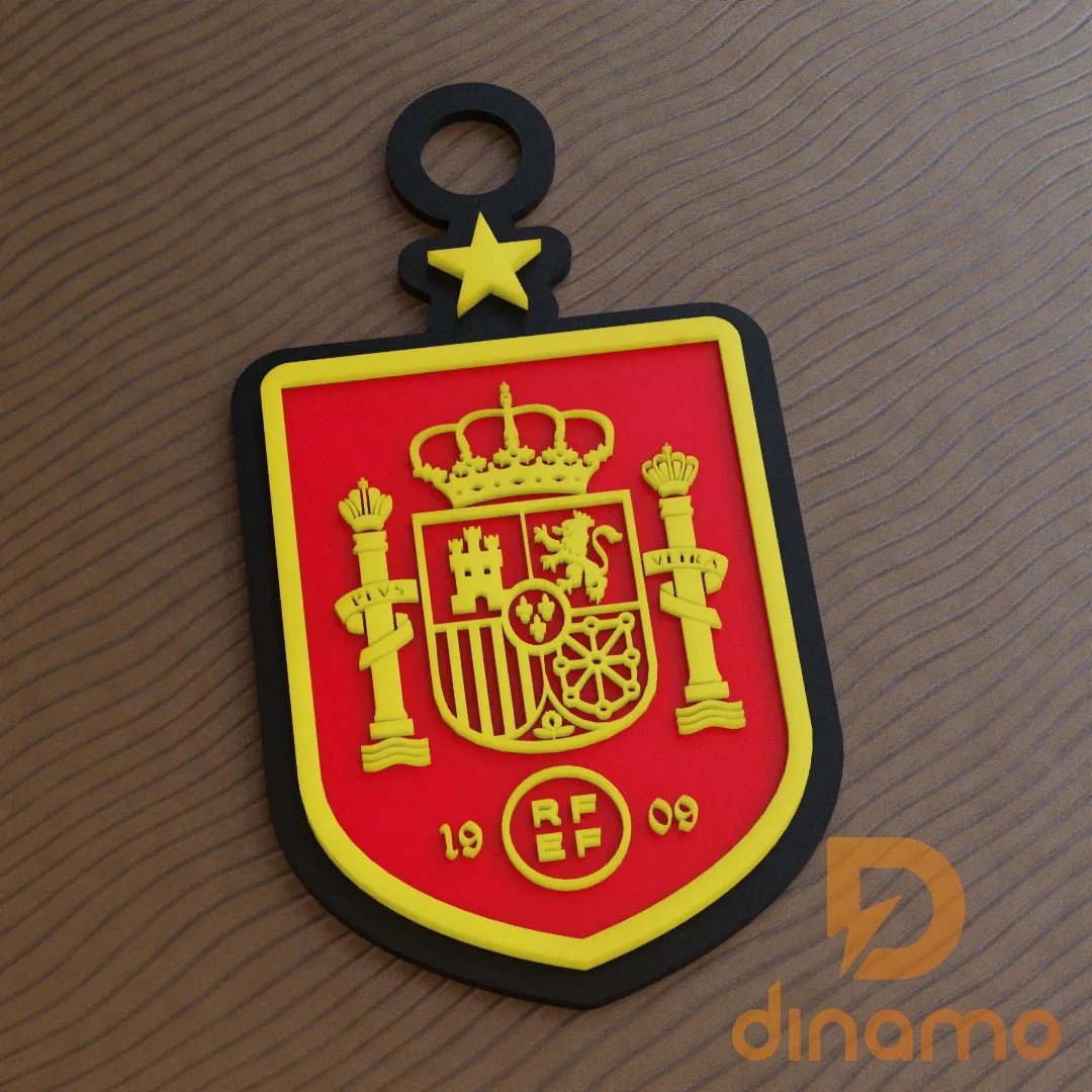 Llavero de la selección de España