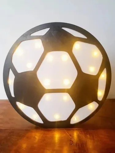 Velador infantil con forma de pelota