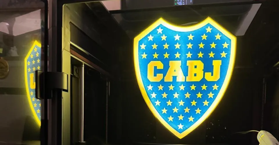 Lámpara de Boca estilo neón
