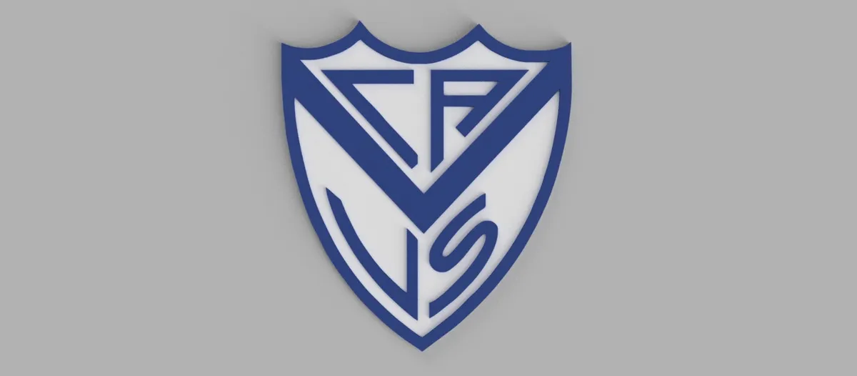 Cuadro de pared con el escudo de Vélez