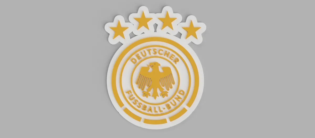 Cuadro de pared con el escudo de Alemania
