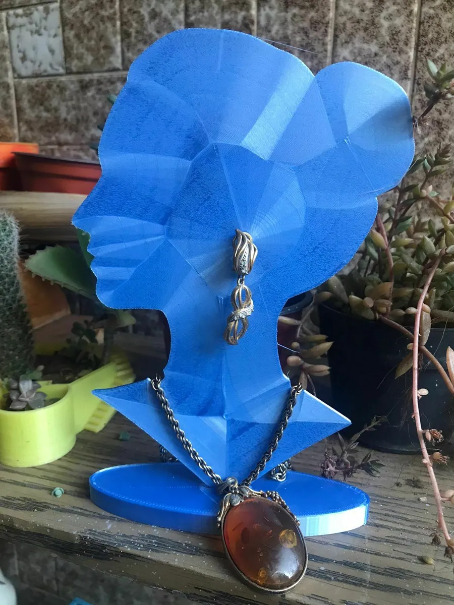 Exhibidor de joyería para aros y collares