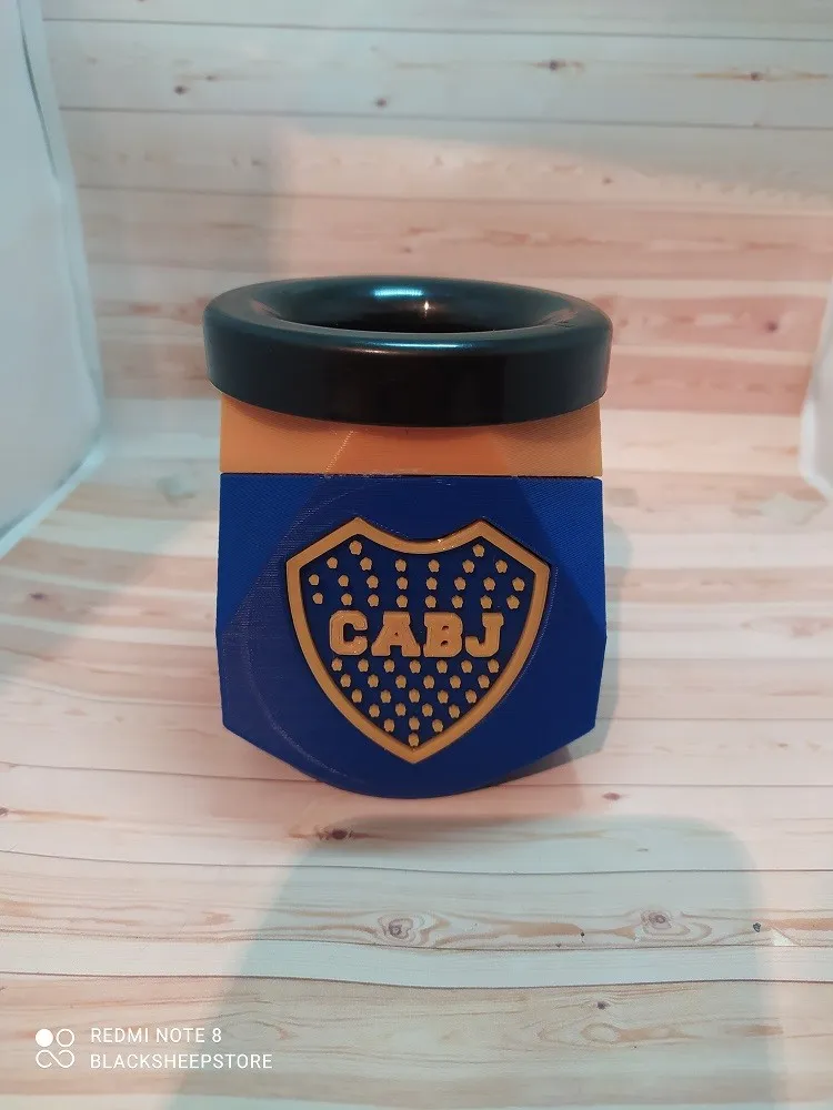 Mate de Boca con llavero a juego