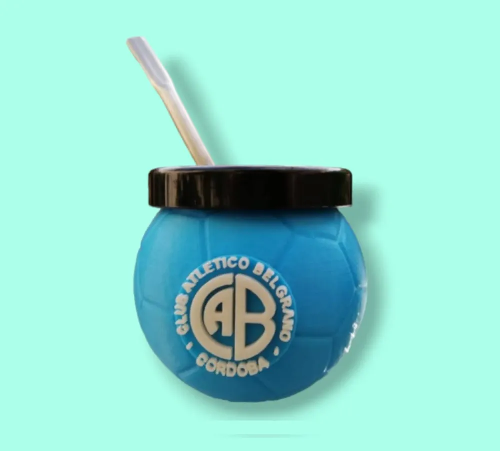 Mate pelota de Belgrano de Córdoba