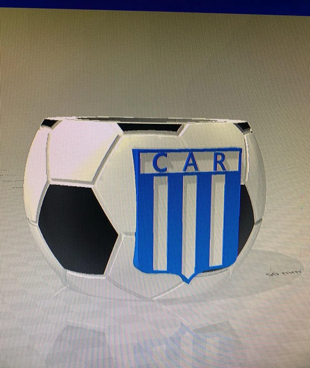Mate pelota de Racing de Córdoba