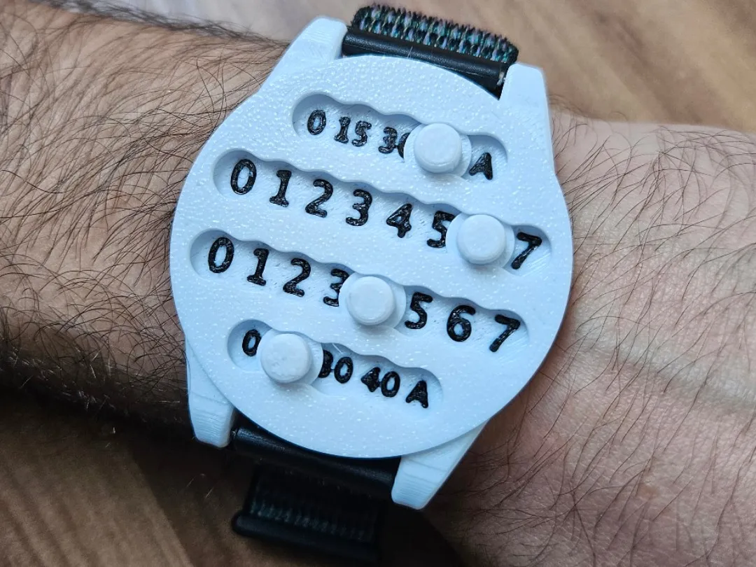 Reloj marcador de puntos y games