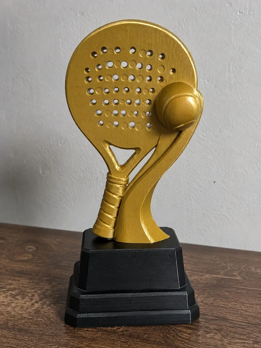 Trofeo de pádel de mesa