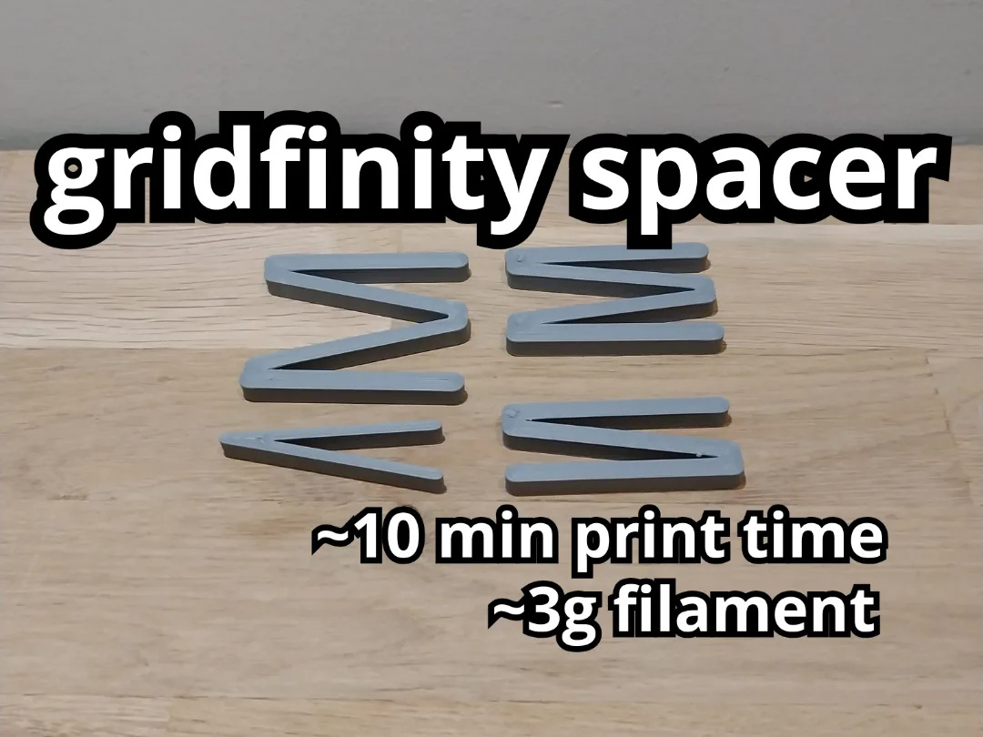 Separadores universales para bases Gridfinity
