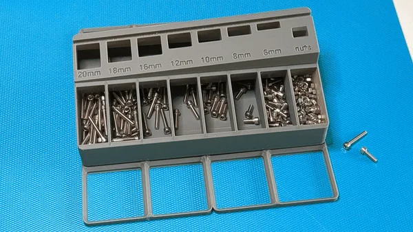 Clasificador automático de tornillos M3
